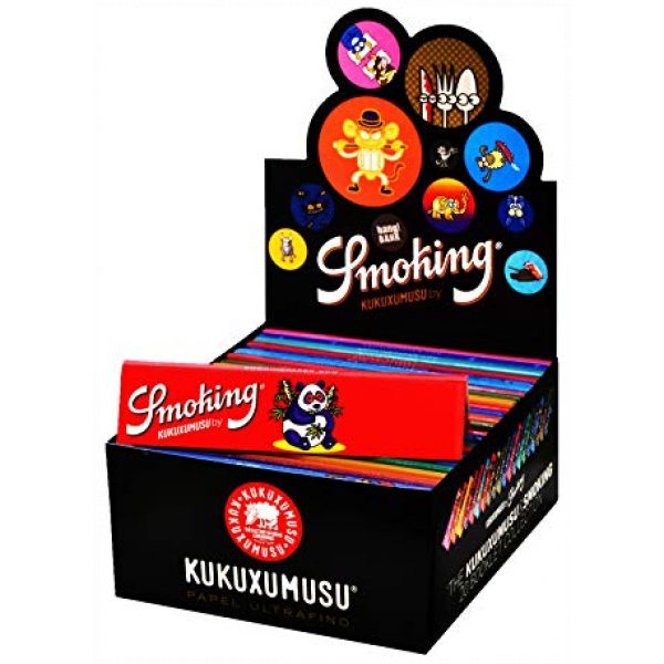 Smoking 50 STK kukuxumusu' - Slim Size - 33 Blättchen - Papers