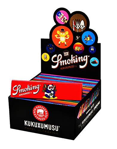 Smoking 50 STK kukuxumusu' - Slim Size - 33 Blättchen - Papers