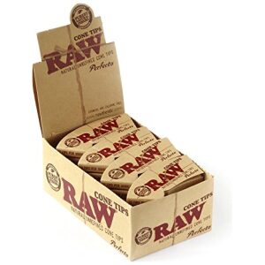 RAW 18437 Cone Shaped Tips Perfecto-75 mm x 26 mm-24 Heftchen a 32 Blatt, Papier