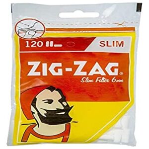 Zig-Zag Slim Filter 6mm | 34 Beutel je 120 Filter